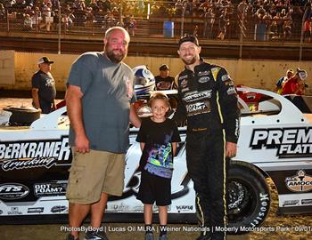 Moberly Motorsports Park (Moberly, MO) – Lucas Oil Midwest Late Model Racing Association (MLRA) – 4th Annual Wiener Nationals – September 1, 2024. (Todd Boyd photo)