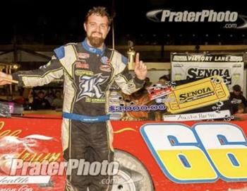 Austin Horton wins at Senoia Raceway on June 22 (Prater Photo)