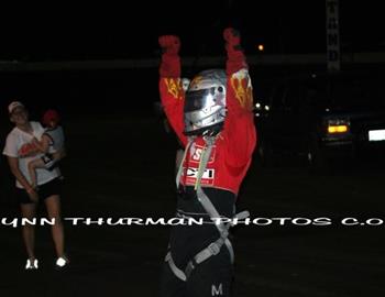 Jason Martin celebrates