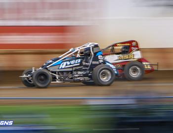 Angell Park Speedway (Sun Prairie, WI) – Wisconsin WingLESS Sprint Series – June 1, 2025. (HW Designs photo)