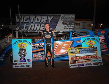 Victory Lane at Screven Motor Speedway on Feb. 2 with the Southern All-Star Dirt Racing Series (Ritchie Photography)