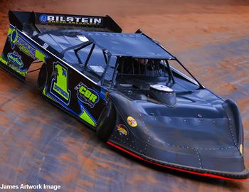 Ethan Dotson collected the CCSDS Super Late Model win at Old No. 1 Speedway (Harrisburg, Ark.) on Friday, April 28.
