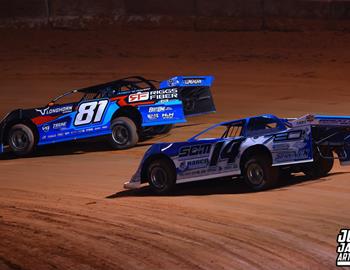 Needmore Speedway (Norman Park ,GA) – Hunt the Front Super Dirt Series – South Georgia Showdown – January 28th, 2025. (Josh James Artwork)