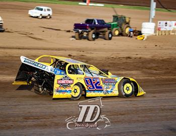 Dan Smith wins at Enid Speedway during the 68th Annual Grand Nationals on October 12 (TD Photography)
Notes: Won from 3rd starting spot (TD Photography)