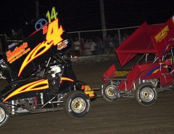 Eric Baldaccini (b4), Coleman Gulick (14) and Mike Goodman (92)