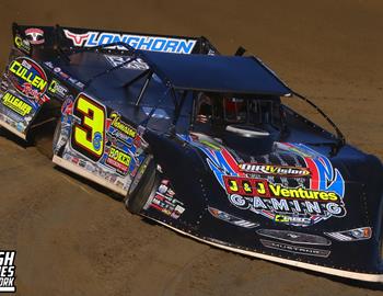 Volusia Speedway Park – World of Outlaw Late Model Series – DIRTcar Sunshine Nationals – January 24-25th, 2025. (Josh James Artwork)