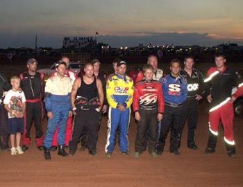 The members that competed in each leg of Speedweek of 2007