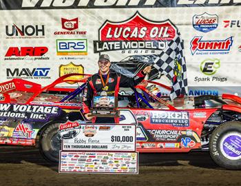 Bobby Pierce wins at Husets Speedway July 19