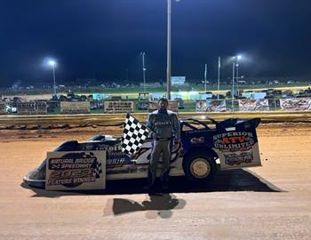 Derrick Rankin won the Late Model Weekly event at Natural Bridge (Va.) Speedway.