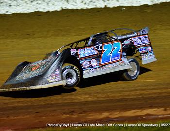 Lucas Oil Speedway (Wheatland, MO) – Lucas Oil Late Model Dirt Series – Show-Me 100 – May 25th-27th, 2023. (Todd Boyd photo)