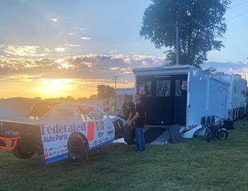 Ken ready for action at Tri-City Speedways Mod Mania on Thursday, Sept. 19.