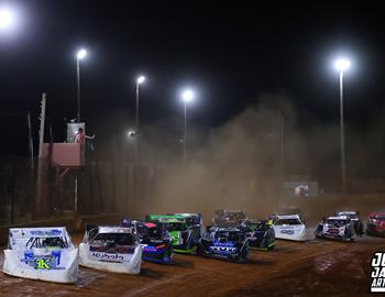Clarksville Speedway (Clarksville, TN) – Southern Thunder Super Dirt Series – Thursday Thunder – July 31st, 2025. (Josh James Artwork)