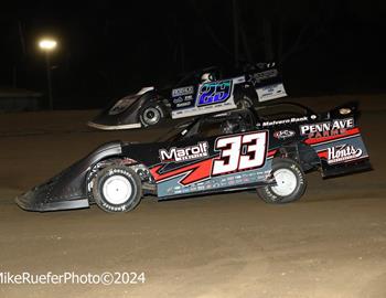 Maquoketa Speedway (Maquoketa, IA) – Malvern Bank East Series – May 25th, 2024. (Mike Ruefer photo)