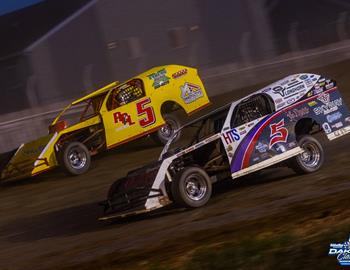 Williston Basin Speedway (Williston, ND) – Dakota Classic Modified Tour – July 8, 2025. (Tyler Hagen Photography photo)