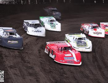 Fairbury Speedway (Fairbury, IL) – Midwest Auto Racing Series (MARS) Late Model Championship – FALS Triple Down Shootout – May 24, 2025. (Josh James Artwork photo)