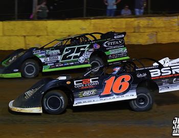 Duck River Raceway Park (Shelbyville, TN) – DIRTcar Summer Nationals Hell Tour – July 6th, 2025. (Josh James Artwork)