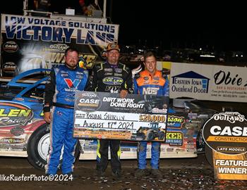 Maquoketa Speedway (Maquoketa, IA) – World of Outlaws – Hawkeye 100 – August 16th-17th, 2024. (Mike Ruefer Photos)