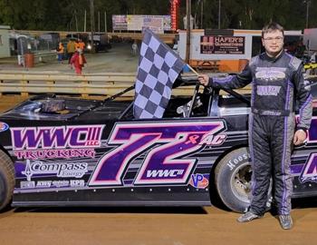 Trevor Collins bested the Crate Late Model competition at Hagerstown (Md.) Speedway on May 27.