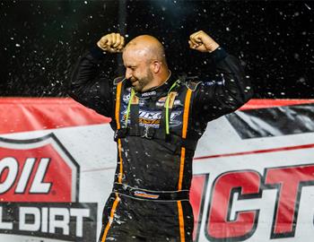 I-80 Speedway – Lucas Oil Late Model Dirt Series – Silver Dollar Nationals (Heath Lawson photo)
