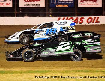 Lucas Oil Speedway (Wheatland, MO) – United States Modified Touring Series – King of America – March 27th-29th, 2025. (Todd Boyd Photo)