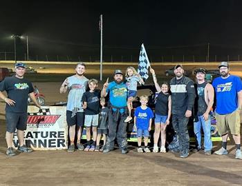 Shane Mitchell claimed his second win in the less than a month with Saturdays victory at Midway Speedway.