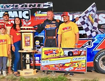 Shane Sabraski wins at Hibbing Raceway July 12