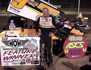 Gary Wright makes it three wins in a row