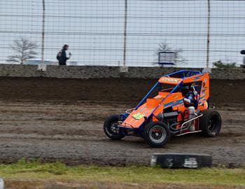Airport Raceway (Garden City, KS) – Xtreme Outlaw Midgets – May 23rd-24th, 2025. (Titus Lucero photo)