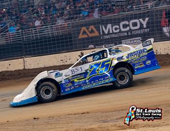 Patrik in action at the Castrol Gateway Dirt Nationals at The Dome at Americas Center (St. Louis, Mo.) on Dec. 14-16.