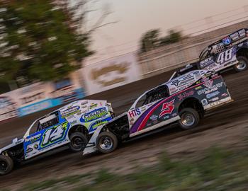 Williston Basin Speedway (Williston, ND) – Dakota Classic Modified Tour – July 8, 2025. (Tyler Hagen Photography photo)
