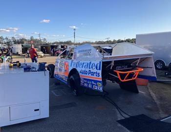 Ken Schrader grabbed his first win of 2023 on Feb. 4 at Screven Motorsports Complex.
