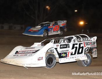 Maquoketa Speedway (Maquoketa, IA) – Midwest Auto Racing Series (MARS) Late Model Championship – Nippy 50 – March 28-29, 2025. (Mike Ruefer photo)