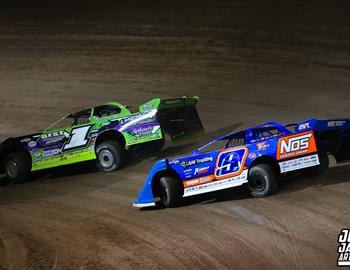 Volusia Speedway Park – World of Outlaw Late Model Series – DIRTcar Sunshine Nationals – January 24th-25th, 2025. (Josh James Artwork)