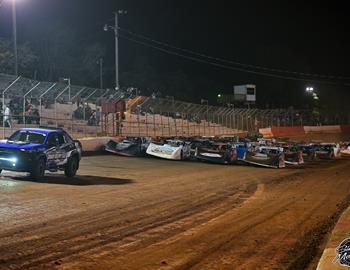 Talladega Short Track (Eastaboga, AL) – Ice Bowl Qualifier – October 4th, 2025. (Simple Moments Photography)