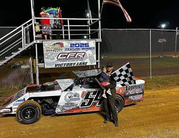 Dillan Daniels won at North Alabama Speedway on May 31.