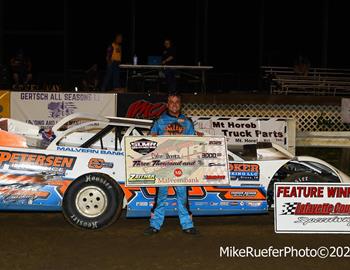 Lafayette County Speedway (Darlington, IA) – Malvern Bank East Series – June 20th, 2025. (Mike Ruefer photo)