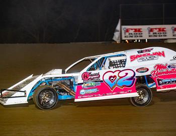 Heart O Texas Speedway (Elm Mott, TX) – American Racer USRA Modified Series – February 27, 2025. (ARMS photo)