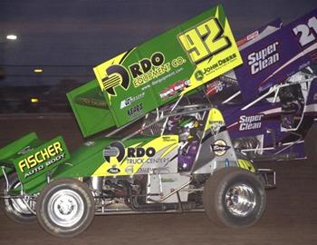 Mike Sitzmann, Jr. (92) and Brian Brown (21)