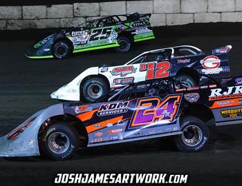 Fairbury Speedway (Fairbury, IL) – World of Outlaws Case Late Model Series – FALS Frenzy – October 7th, 2023. (Josh James photo)