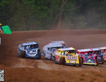 Spoon River Speedway (Banner, IL) – FloRacing Night in America – May 7, 2025. (Josh James Artwork photo)