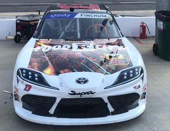 Chad Finchums MBM Motorsports ride for Bristol Motor Speedway on September 16 in NASCAR Xfinity Series action.