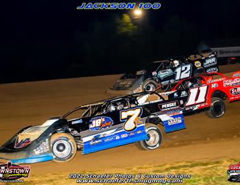 Brownstown Speedway (Brownstown, IN) – Lucas Oil Late Model Dirt Series – Jackson 100 – September 24th, 2022. (Mark Schaefer photo)