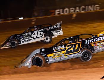 Golden Isles Speedway (Brunswick, GA) – Lucas Oil Late Model Dirt Series – Deuces Wild – February 23rd-24th, 2024. (Heath Lawson Photo)