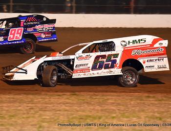 Lucas Oil Speedway (Wheatland, MO) – United States Modified Touring Series (USMTS) – King of America XIV – March 27-29, 2025. (Todd Boyd photo)