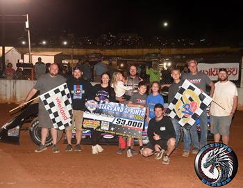Volunteer Speedway (Bulls Gap, TN) – American All-Star Series – Stars and Sprints 40 – May 10th, 2025. (Tennesse Racing)