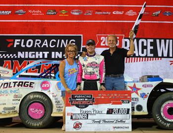 Bobby Pierce topped the FloRacing Night in America presented by Kubota event at Eldora Speedway (Rossburg, Ohio) on Wednesday, June 4. 