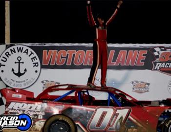 CJ Horn wins at 34 Raceway on June 6, his 2nd win in a row at the track.