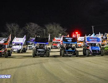Wilmot Raceway (Wilmot, WI) – Bumper to Bumper IRA Sprints – Dick Colburn Classic – May 3rd, 2025. (HW Designs photo)