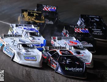 Volusia Speedway Park (De Leon Springs, FL) – World of Outlaw Late Model Series – DIRTcar Nationals – February 10th-15th, 2025. (Josh James Artwork)