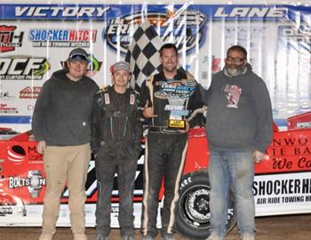 Zach Johnson wins at Central Arizona Raceway on January 25.